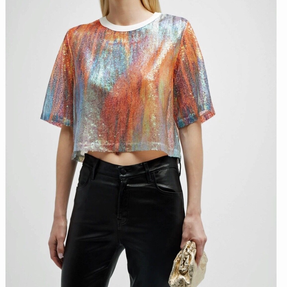 NEW IN THE MOOD FOR LOVE-STUNNING TOP FROM NEIMAN MARCUS SUMMER LINE XL WAS $430